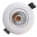 Rab G3R8930120W Led Gimbal Downlight, 600-LUMENS, 3000K, 120V, 3-INCH, White. Fixed Price $44.50.