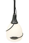 Hubbardton Forge Twining Leaf Simple Lines Mini Pendant 182660-10 Black. Fixed Price $149.95.