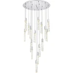 Elegant Lighting 2089G36C Aurora Chandelier Chrome. Fixed Price $3960.00.