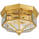 Progress Lighting P5788 3 Flush Mount Outdoor Ceiling - Brass. Fixed Price $52.13.