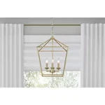Weyburn 6-LIGHT Brushed Brass Farmhouse Chandelier Fixture W/caged Metal Shade. Fixed Price $119.95.