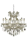 Elegant Theresa 9 Light 26" Royal Cut Chandelier, Smoke 2800D26GT-GT-RC. Fixed Price $1416.00.