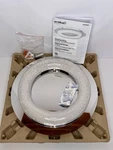 Artika Famous 14" Chrome Flush Mount Ceiling Light With Crystal Glass. Fixed Price $55.05.