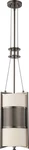 Nuvo Lighting 60/4031 Diesel Pendant Khaki Fabric Shade, Hazel Bronze. Fixed Price $74.90.