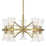 Savoy House 1-9704-10 Bennington Light 31"W Chandelier Brass. Fixed Price $1778.00.
