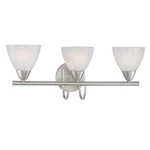 Thomas Lighting 190017117 Tia Bath Light, Matte Nickel. Fixed Price $59.95.