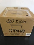 Z-lite Sonna 2 Light 11" Flush Mount Ceiling Fixture W/ Seedy Glass Matte Blac. Fixed Price $87.29.