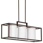 Progress Lighting Province Collection 3-LIGHT Antique Bronze Island Chandelier. Fixed Price $85.14.