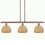 Innovations Lighting 516-3I-11-36 Woven Rattan Linear Antique Copper /. Fixed Price $657.80.