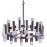 Craftmade 57520-LED Simple Lux 20"W Chandelier Nickel. Fixed Price $586.25.