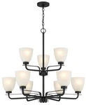 Minka Lavery 4889-66A Kaitlen Light 31"W Two Tier Vantage Coal. Fixed Price $224.99.