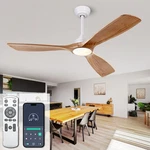 Ducrew Ceiling Fans Lights 52 Inch Remote/app CONTROL3CCT Dimmable. Fixed Price $147.93.