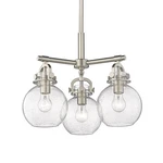 Innovations Lighting 410-3CR-16-20 Newton Sphere Pendant Nickel. Fixed Price $701.80.