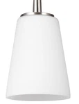 James Allan SGP60099 Watson 1 Light 5"W Led Mini Pendant - Nickel. Fixed Price $99.45.