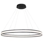 Eurofase Forster Large Led Chandelier, Black/soft White 37093-013. Fixed Price $3760.00.