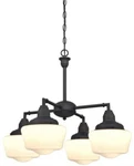 Westinghouse 6342000 Scholar 4-LIGHT Chandelier/semi-flush Ceiling Fixture. Fixed Price $157.98.