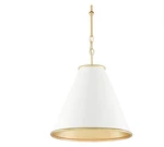 Currey And Company Pierrepont 16" Wide Pendant With Metal Shade 9000-0536. Fixed Price $745.00.