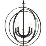 Progress Lighting P3841-20 Equinox Chandelier Antique Bronze. Fixed Price $65.00.