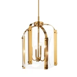 Kichler 52024 Pytel Light 17"W Taper Candle Single Pendant - Fox Gold. Fixed Price $44.40.