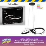 Artika Morgan 30-WATT 1 Light Black Modern 5 Cct Integrated Led Pendant. Fixed Price $86.97.