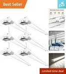 Sunco 6 Pack Bright Led Shop Lights, 4500 Lm, Linkable & Dimmable 4FT Lighting. Fixed Price $107.34.