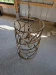Fredrick Ramond Eve Light Tier Foyer, Champagne Gold - FR46808 20X45. Fixed Price $630.00.
