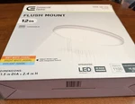 Commercial Electric Dimmable Round 12 In Closet Led Light Fixture 1009184210. Fixed Price $21.99.
