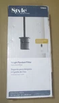 Style Selections Pendant Lamp Fitter Black Metal New. Fixed Price $16.99.