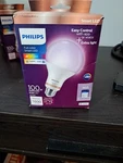 Philips Wifi Led 100W Bulb Smart Full Color 1600 Lumens Wiz Connected (6). Fixed Price $19.99.