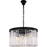 Elegant Lighting 1238D26MB/RC Sydney Chandelier Matte Black. Fixed Price $1020.00.