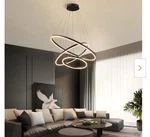 Tozing Chandelier 3LIGHT Modern Black Geometric Adjustable Tiered INTE(MS296). Fixed Price $169.00.