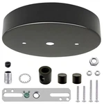 Ecudis Chandelier Canopy Kit, 5 1/8 Ceiling Lighting Modern Steel Black. Fixed Price $17.73.