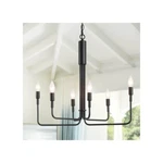Lnc Traditional Modern French Parlor Chandelier 6LIGHTS Black. Fixed Price $99.99.