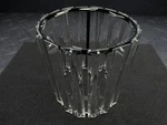 Crystal Shade For Goyeel Crystria 5-LIGHT Matte Black Linear Pendant. Fixed Price $24.00.