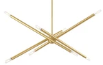 Livex Lighting 46778 Soho 12"W Commercial Abstract - Brass. Fixed Price $453.96.