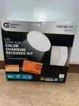 Commercial Electric 8 In. Led Integrated Ultraslim Recessed Kit Premium. Fixed Price $19.99.