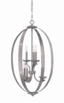 Craftmade Ensley 6 Light Antique Nickel Chandelier/pendant. Fixed Price $179.99.