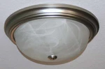 Millennium Lighting 3 Flush Mount Ceiling Fixture Satin Nickel 565SN Nib. Fixed Price $79.99.