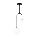 Artcraft Comet Light Pendant, Matte Black/opal - AC6652BK. Fixed Price $234.00.