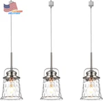 Type Track Lighting 3 Modern Halo Pendant With Hammered New. Fixed Price $173.09.