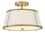 Hinkley Lighting 4893 Clarke 2 15"W Semi-flush Ceiling Lacquered Dark. Fixed Price $349.00.