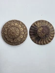 Antique Architectural Salvage Bronze Medallion Accent. Fixed Price $22.00.