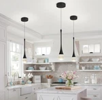 Ykolupty Modern Pendant Lights For Kitchen Lsland Led Dimmable Raindrop. Fixed Price $49.99.