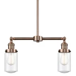 Innovations Lighting 209 Dover 21"W Chandelier / - Copper. Fixed Price $539.00.