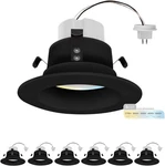 6X Nuwatt 4 Inch Recessed Light 5CCT Led 2700K-5000K Dimmable MR16 Retrofit 12V. Fixed Price $89.99.