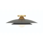 Eurofase Lighting 46815 Welsh 18"W Led Semi-flush Ceiling Fixture Grey. Fixed Price $265.00.
