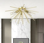 Luxury Ceiling Lighting 25"W Flush Mount - Soft Gold. Fixed Price $69.99.