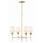 Used Crystorama Lighting 534-GA Broche Chandelier Traditional. Fixed Price $380.80.