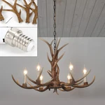 6 Lights Rustic Deer Horn Antler Chandelier Pendant Fixture Ceiling Lamp. Fixed Price $112.40.