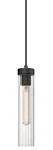 Z-lite 740P Beau 5"W Mini Pendant Black. Fixed Price $78.20.